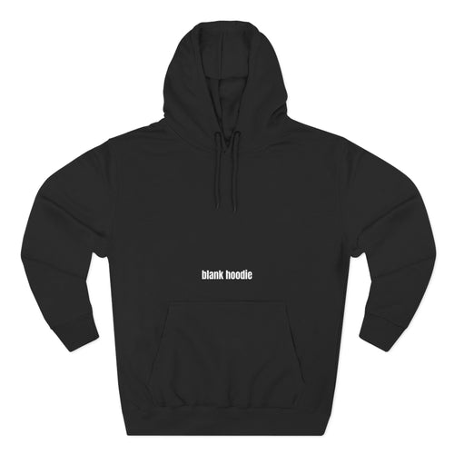 "Blank" Hoodie